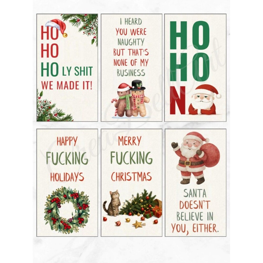 60 Funny Christmas Card
